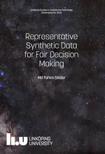 Representative Synthetic Data for Fair Decision Making